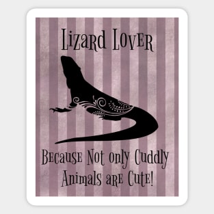 Lizard Lover - Reptile Sticker